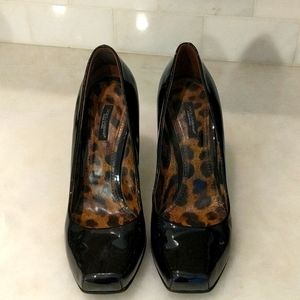 Dolce & Gabbana Black Patent Leather Heels